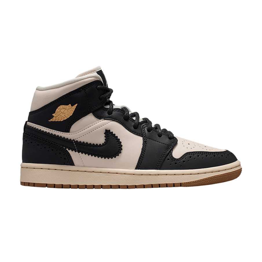 Фото № 1 с приближением к товару «‎Air Jordan Women's 1 Mid SE Off Noir Chalk»