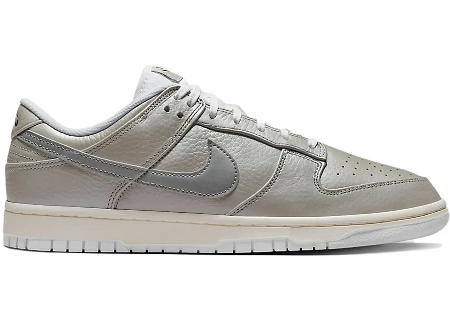 Фото № 1 с приближением к товару «‎Nike Dunk Low Metallic Silver»