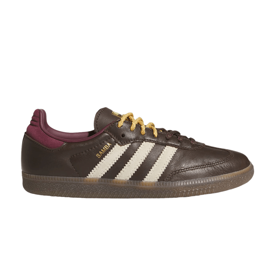 Фото № 1 с приближением к товару «‎adidas Women's Samba OG Brown Warm Vanilla»