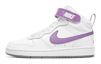 Nike Court Borough Mid 2 (GS) WhitePurple (CD7782-103) - 1