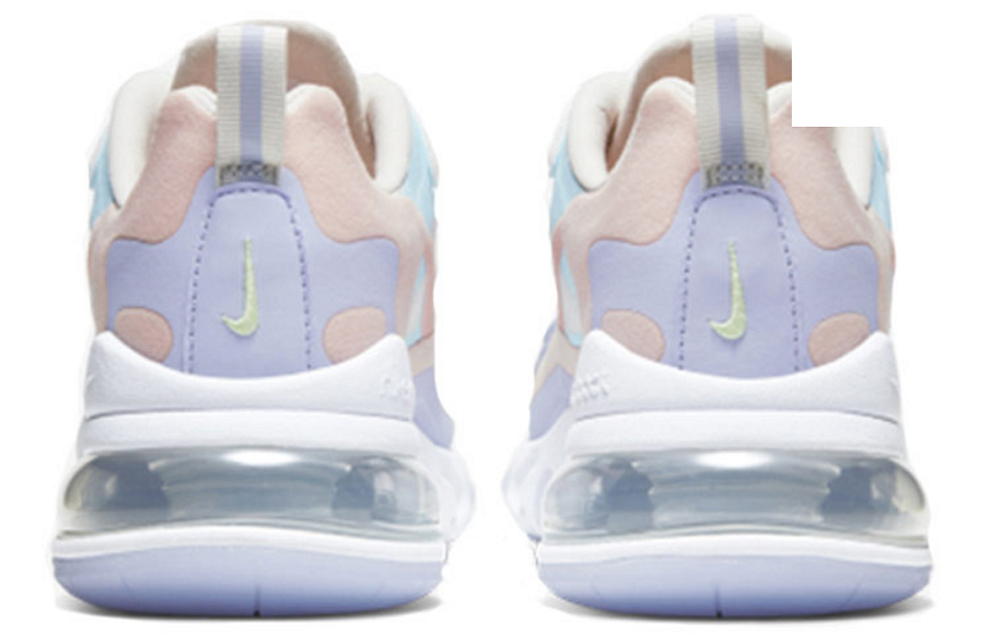 Фото № 4 с приближением к товару «‎Nike Air Max270 React Running Shoes Sail Coral Stardust»