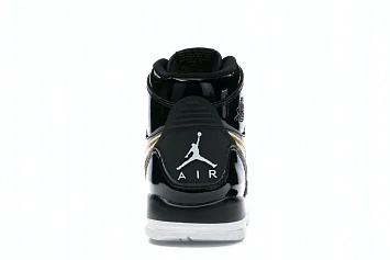 Jordan Legacy 312 Black Gold Patent (AT4040-007) - 4