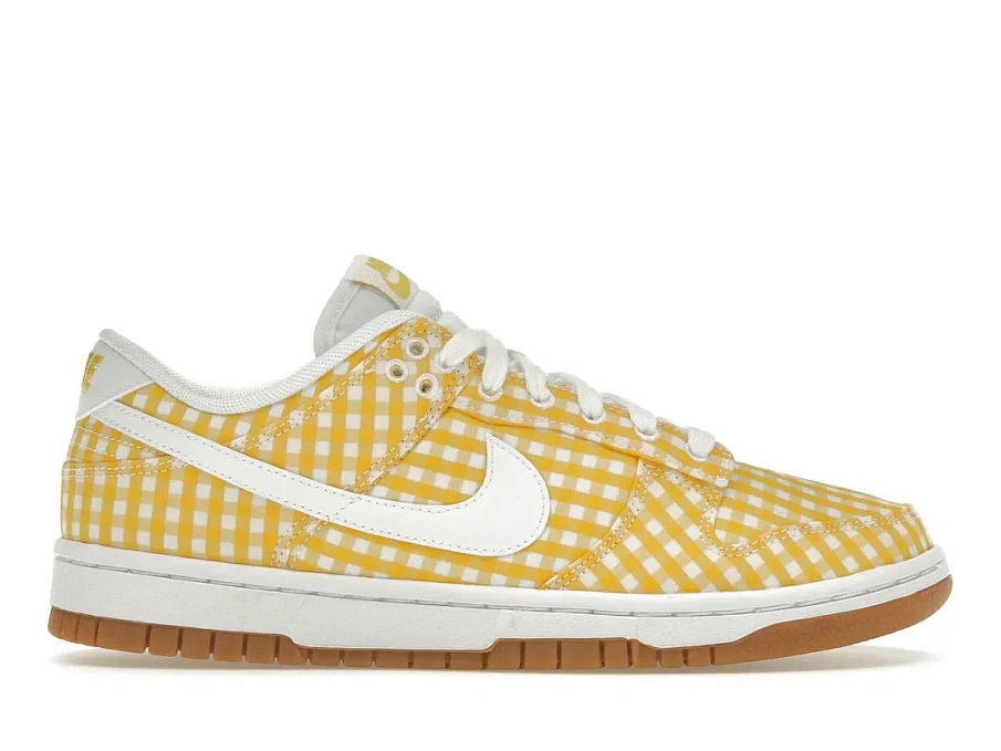 Фото № 1 с приближением к товару «‎Nike Dunk Low Yellow Gingham »