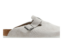 Фото № 3 с приближением к товару «‎Stussy x Birkenstock Boston Shaggy Bone»