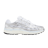 Фото № 1 с приближением к товару «‎Nike Women's P-6000 White Metallic Silver (BV1021-106)»