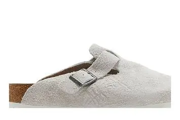 Stussy x Birkenstock Boston Shaggy Bone - 3