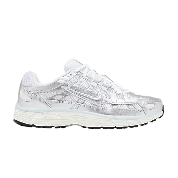 Nike Women's P-6000 White Metallic Silver (BV1021-106)