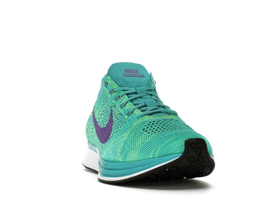 Фото № 4 с приближением к товару «‎Nike Flyknit Racer Sport Turquoise Hyper Grape»