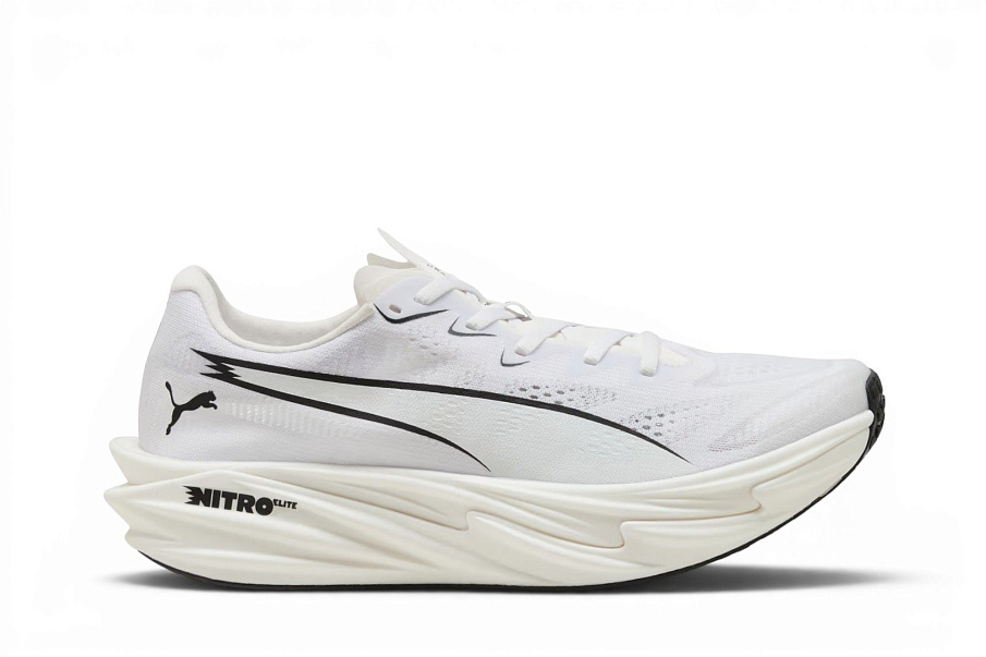 Фото № 2 с приближением к товару «‎Hyrox x Puma Deviate Nitro Elite 4 White Black»