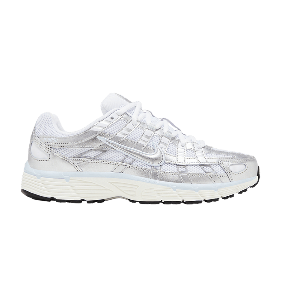 Фото № 1 с приближением к товару «‎Nike Women's P-6000 White Metallic Silver (BV1021-106)»