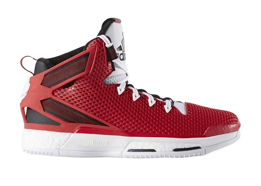 Фото № 1 с приближением к товару «‎adidas D Rose 6 Boost Scarlet Black»