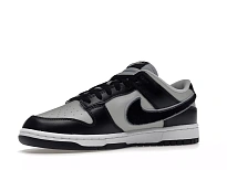Фото № 2 с приближением к товару «‎Nike Dunk Low Chenille Swoosh Black Grey»