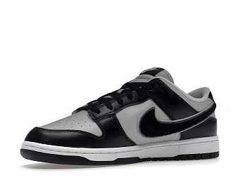 Nike Dunk Low Chenille Swoosh Black Grey - 2