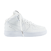 Фото № 1 с приближением к товару «‎Louis Vuitton x Nike Air Force 1 Mid Triple White»