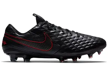 Nike Tiempo Legend 8 Elite FG Black Chile Red