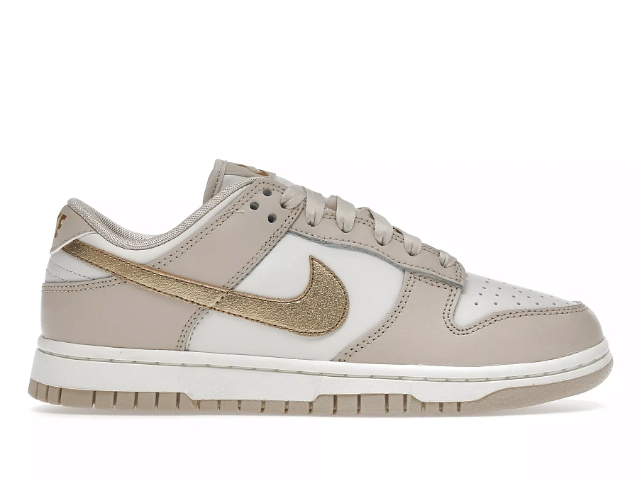 Фото № 1 с приближением к товару «‎Nike Dunk Low Phantom Metallic Gold »