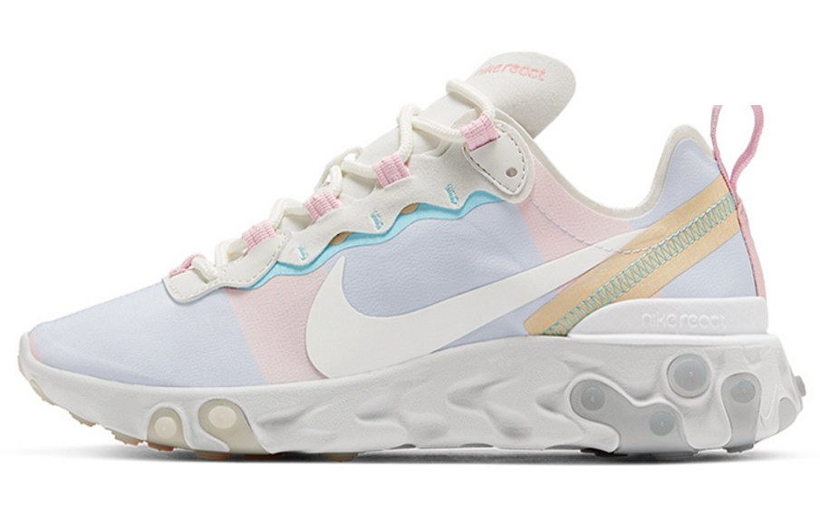 Фото № 1 с приближением к товару «‎Nike React Element 55 Running shoes Light Blue Pink»