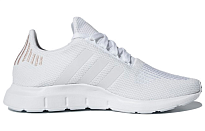 Фото № 2 с приближением к товару «‎adidas originals Women's Swift Run All White Shoes»