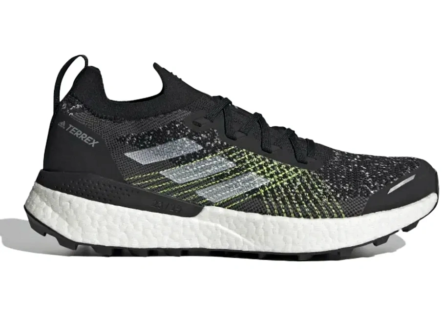 Фото № 1 с приближением к товару «‎adidas Terrex Two Ultra Trail Core Black Solar Yellow»
