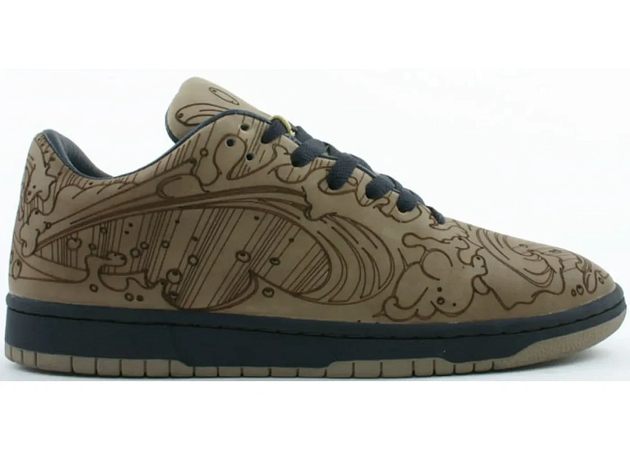 Фото № 1 с приближением к товару «‎Nike Dunk Low Chris Lundy Laser Olive»