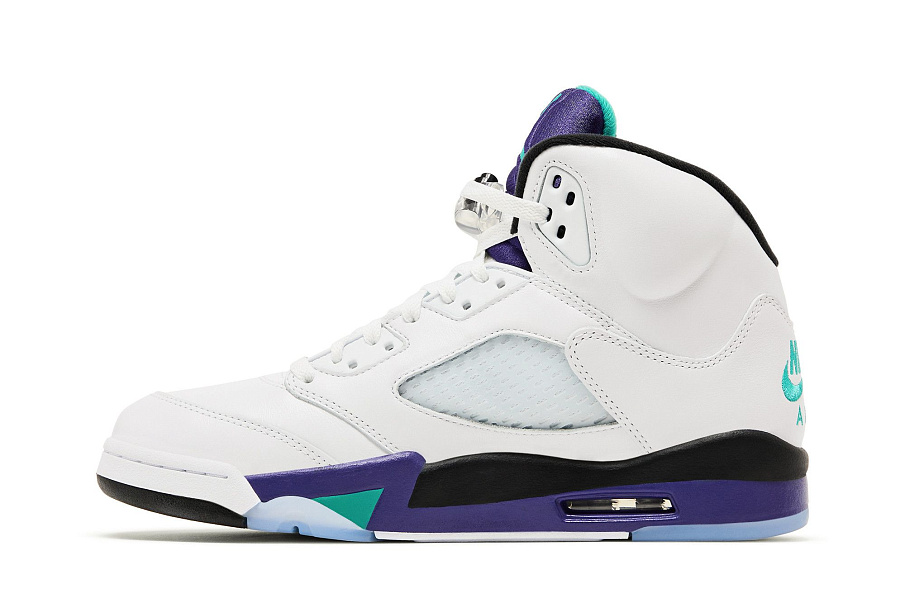 Фото № 4 с приближением к товару «‎Air Jordan 5 Retro Grape 2025»