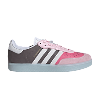 Фото № 1 с приближением к товару «‎Adidas Velosamba Leather Charcoal Clear Pink (IG5538)»