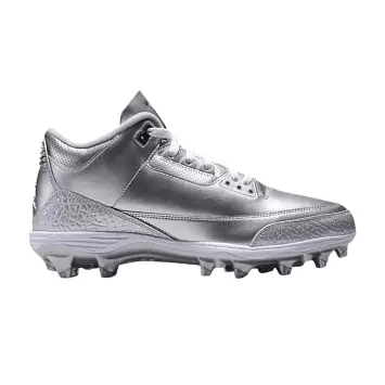 Air Jordan 3 Mid TD Metallic Silver - 1