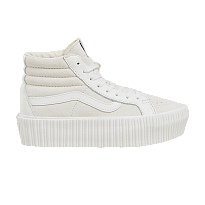 Фото № 1 с приближением к товару «‎Vans Premium Sk8-Hi 38 Reissue Platform Ivory White»