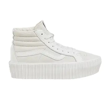 Vans Premium Sk8-Hi 38 Reissue Platform Ivory White - 1