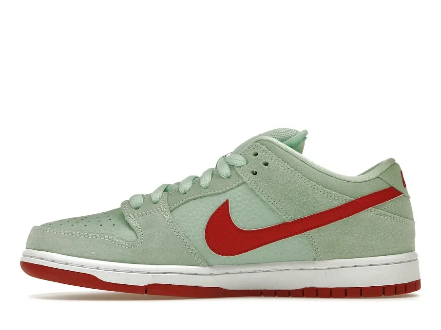 Фото № 3 с приближением к товару «‎Nike SB Dunk Low Medium Mint Gym Red»
