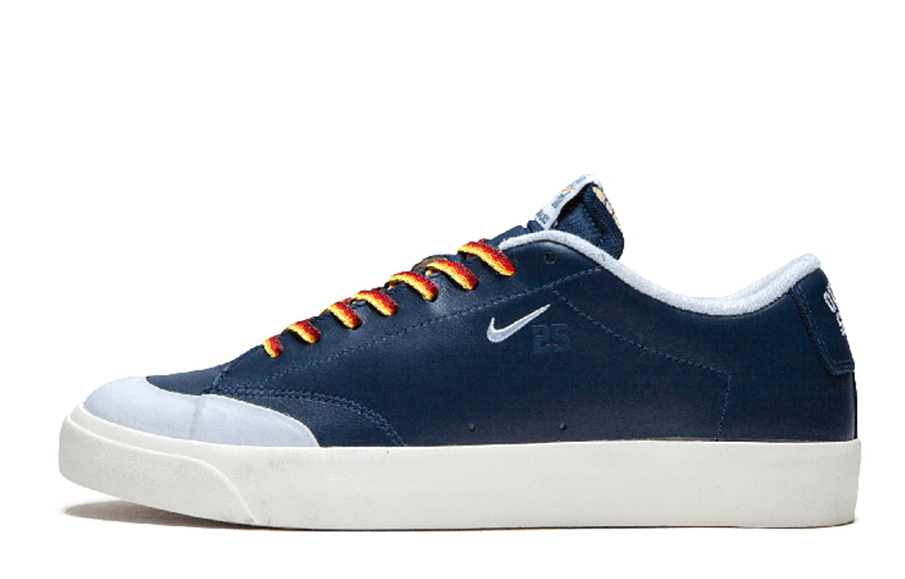 Фото № 1 с приближением к товару «‎Nike SB Blazer Low XT Quartersnacks Navy»