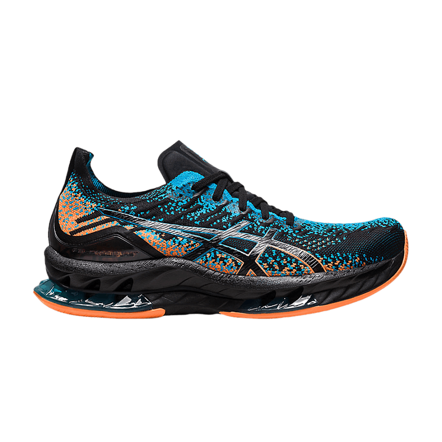 Фото № 1 с приближением к товару «‎Asics Kinsei Blast Black Island Blue (1011B203-003)»