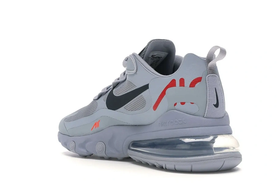 Фото № 6 с приближением к товару «‎Nike Air Max 270 React Just Do It Grey»