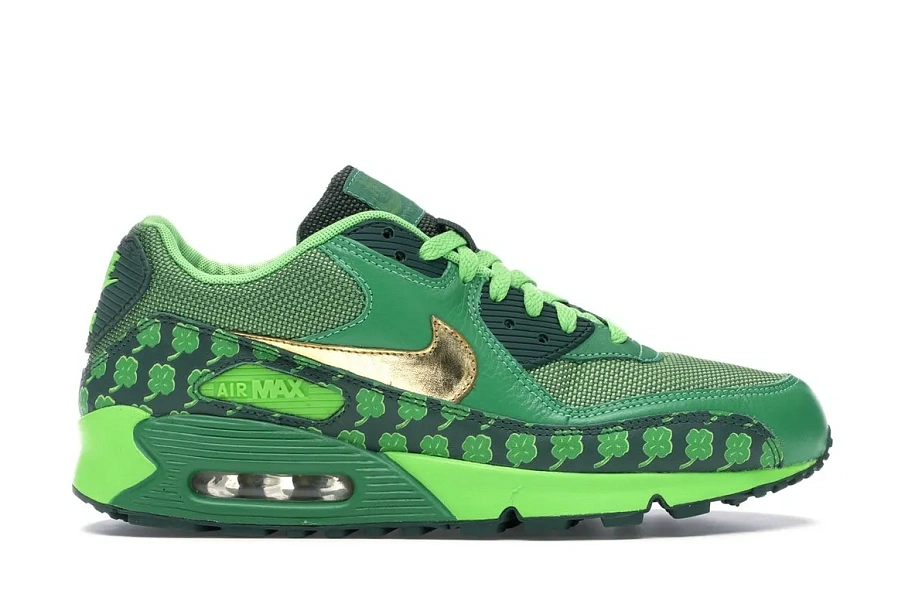 Фото № 1 с приближением к товару «‎Nike Air Max 90 St. Pattys Day (2007)»