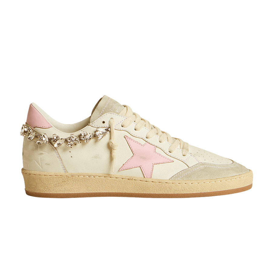 Фото № 1 с приближением к товару «‎Golden Goose Women's Ball Star White Crystal Chain»