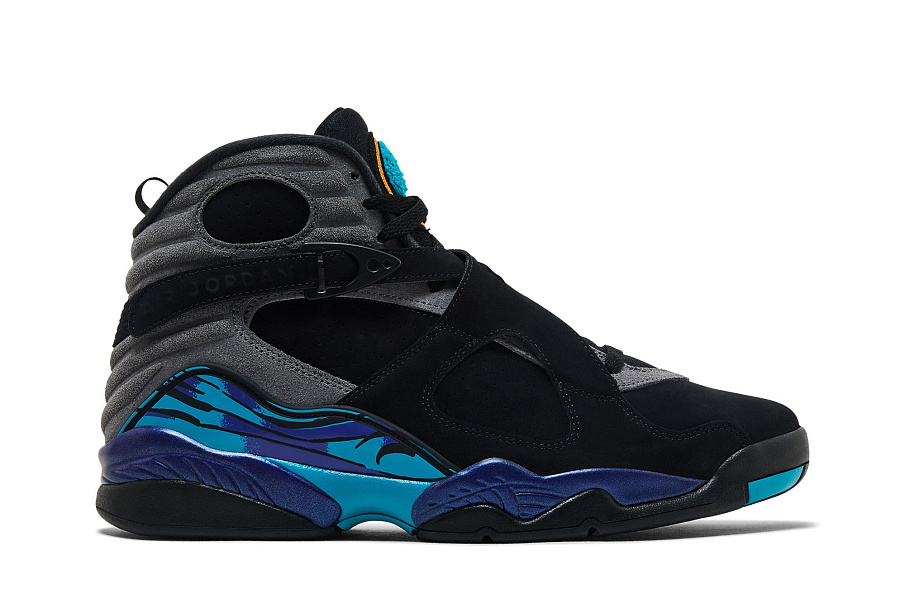 Фото № 2 с приближением к товару «‎Air Jordan 8 Retro Aqua 2025»