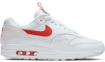 Фото № 1 с приближением к товару «‎Nike Air Max 1 Tongue Tab White Team Orange»