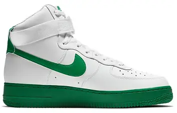 Nike Air Force 1 High WhiteGreen - 2