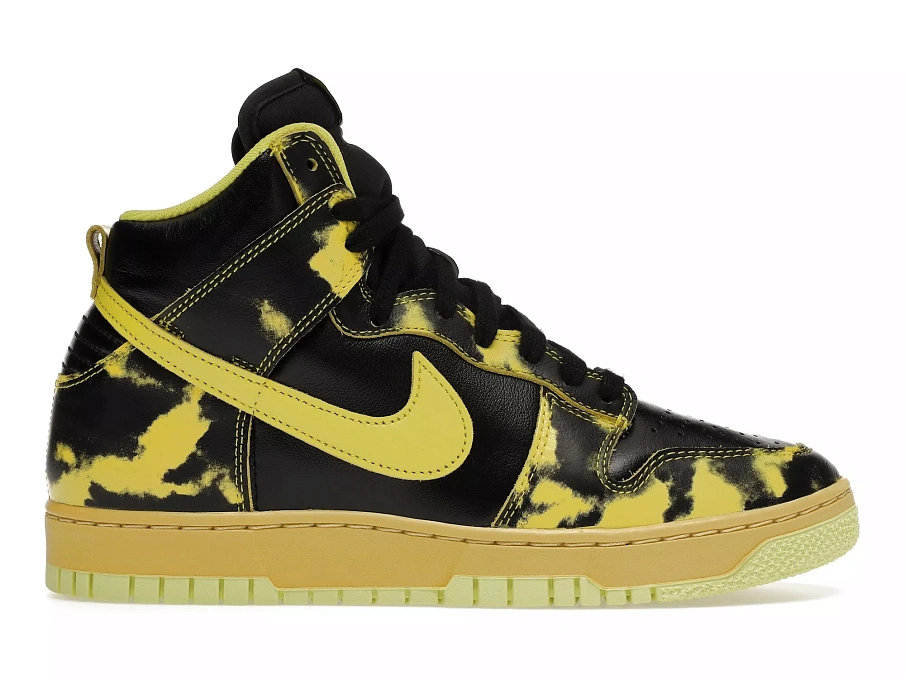 Фото № 1 с приближением к товару «‎Nike Dunk High 1985 SP Yellow Acid Wash»