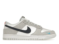 Фото № 1 с приближением к товару «‎Nike Dunk Low White Grey Navy Aqua Mini Swoosh»