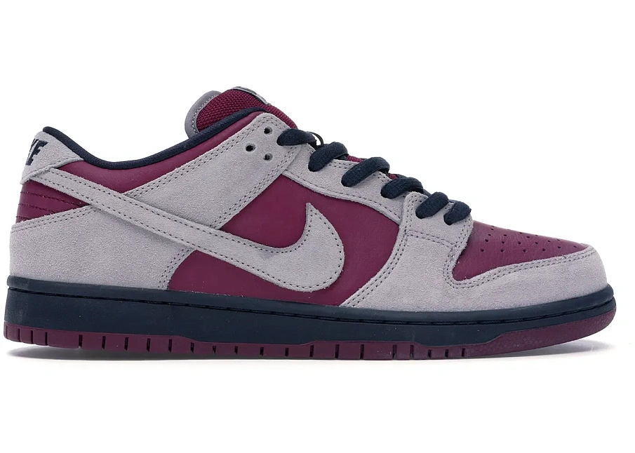 Фото № 1 с приближением к товару «‎Nike SB Dunk Low Atmosphere Grey True Berry»