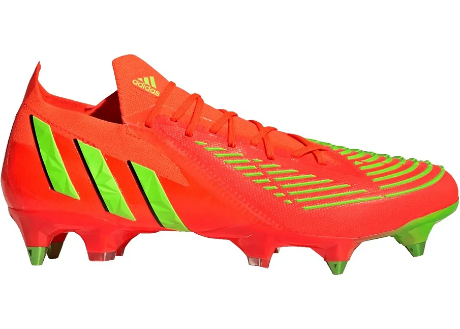 Фото № 1 с приближением к товару «‎adidas Predator Edge.1 Low SG Solar Red Solar Green»