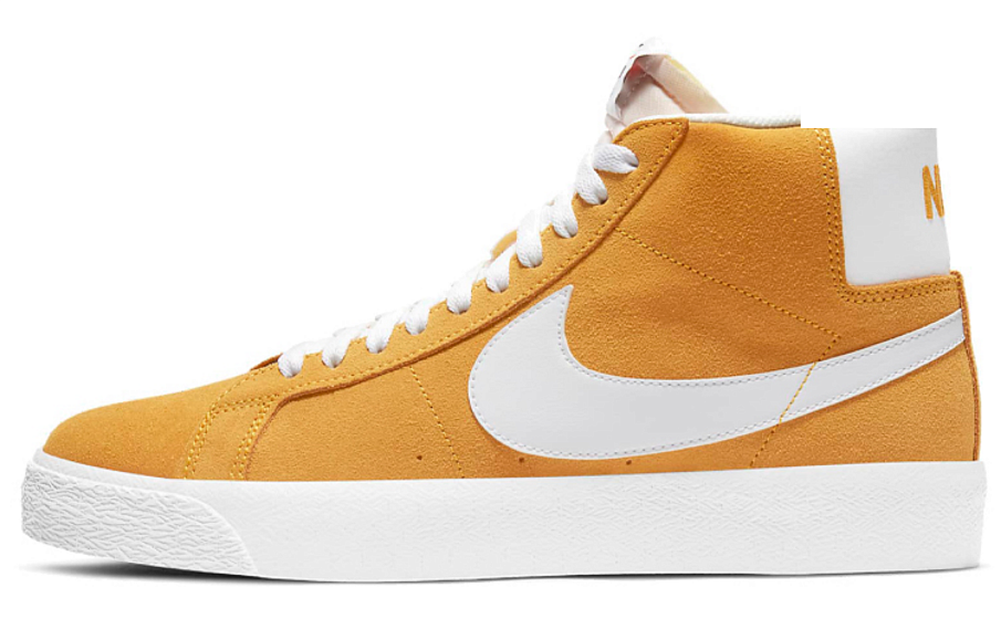 Фото № 1 с приближением к товару «‎Nike SB Zoom Blazer Mid YellowWhite»