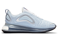 Фото № 2 с приближением к товару «‎Nike Air Max 720 Sports Casual Shoes Celestine BlueRacer BlueMetallic SilverTeam Orange»