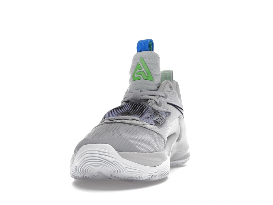 Фото № 2 с приближением к товару «‎Nike Zoom Freak 3 NBA 75th Anniversary Grey Marble Lime»