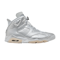 Фото № 1 с приближением к товару «‎Paris Saint-Germain x Air Jordan 6 Retro Silver»