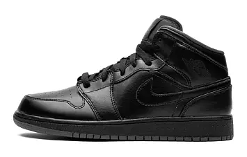 Jordan Air Jordan 1 Retro Mid GS 'Black Dark Grey' - 1