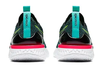 Nike Epic Phantom React Flyknit Gs 'Black Hyper Jade' - 6