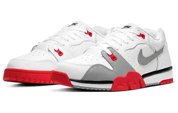 Nike Air Cross Trainer Low GreyWhiteRed - 4