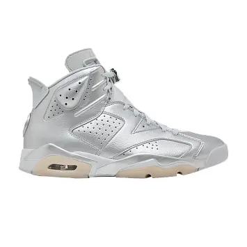 Paris Saint-Germain x Air Jordan 6 Retro Silver - 1